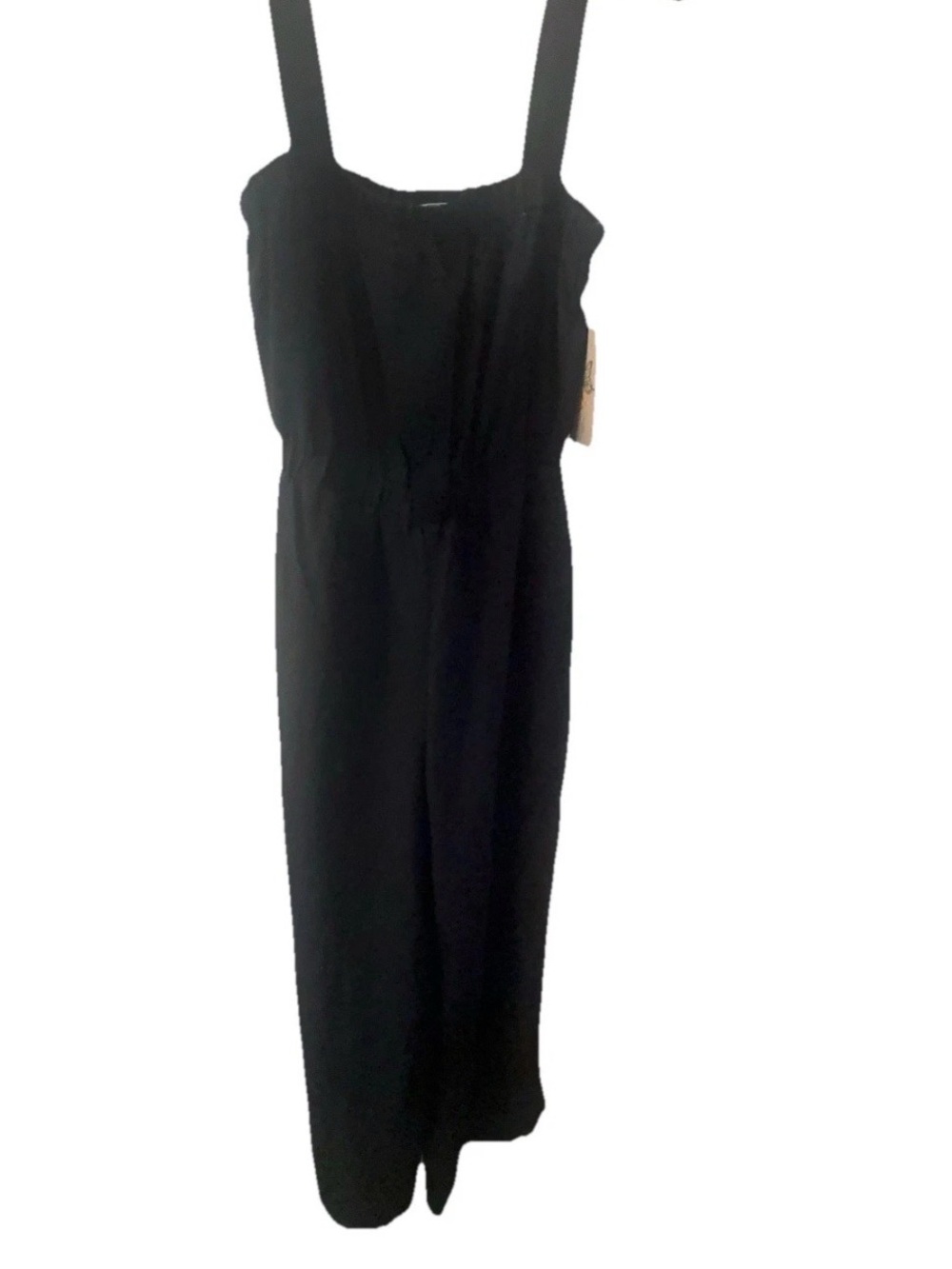Classic Black Women's Strap Jumpsuit NWT